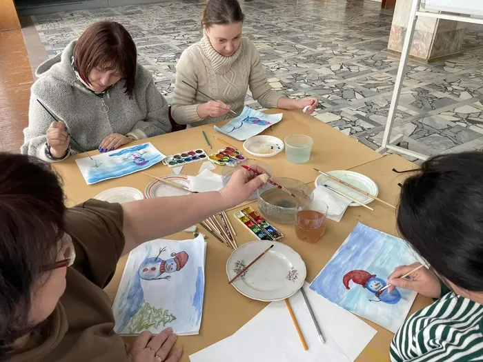 зимний пейзаж 1